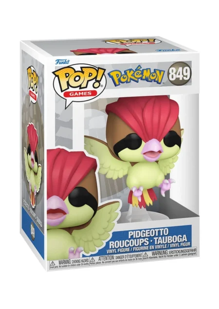 figurine funko pop pokémon roucoups n°849