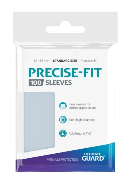 paquet de 100 sleeves perfect fit de la marque ultimate guard